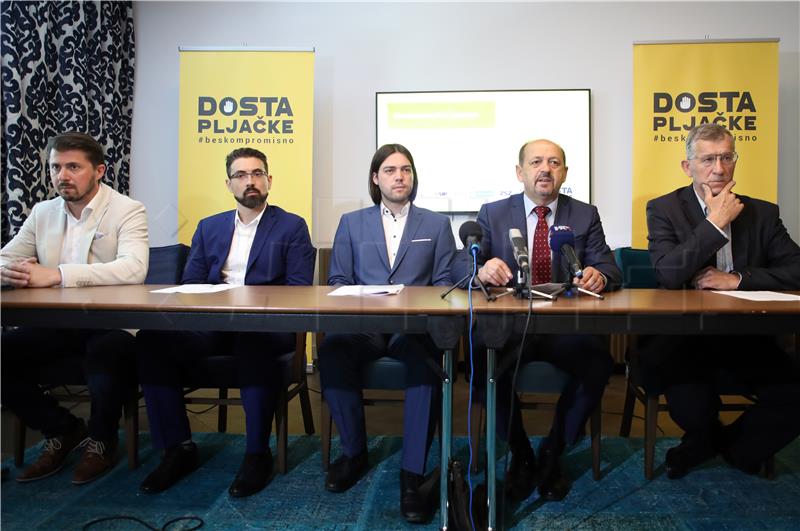 Platforma "Dosta pljačke" predstavila izborni program