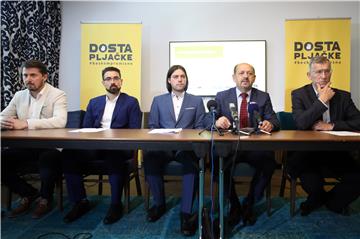 Platforma Dosta pljačke predstavila predizborni program