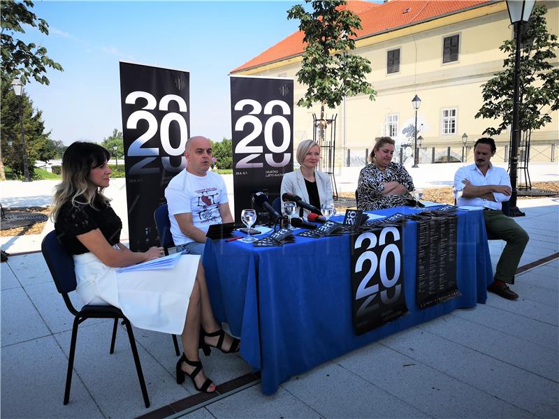 Jubilarno, 20. Osječko ljeto kulture od 29. lipnja do 8. srpnja