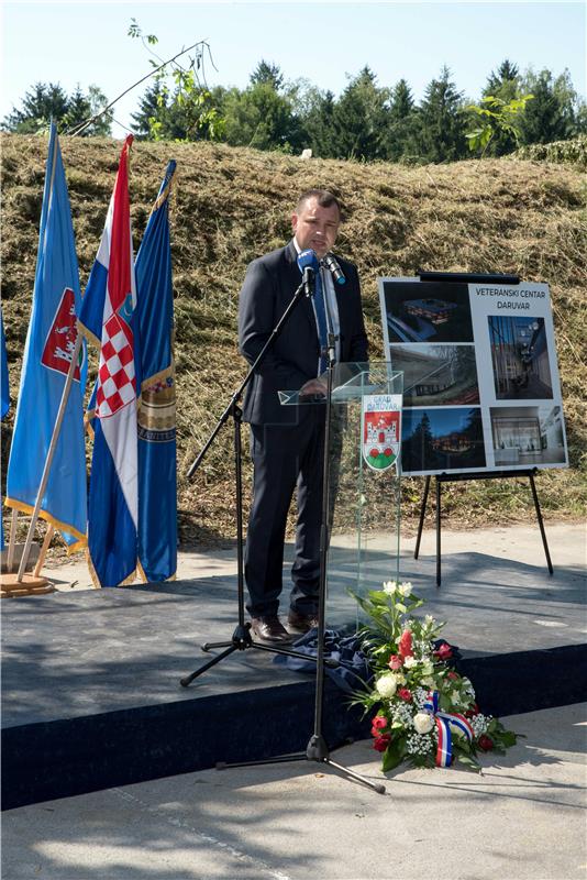 Svečani početak radova na izgradnji veteranskog centra u Daruvaru