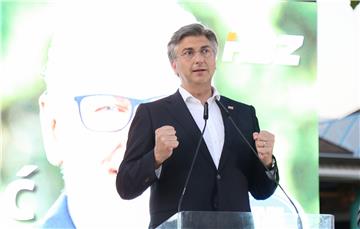 Premijer Plenković na predstavljanju kandidata s liste HDZ-a za 6. izbornu jedinicu