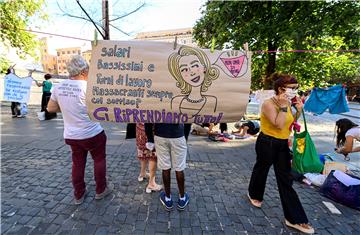 ITALY PROTEST GENDER VIOLENCE FEMINISM