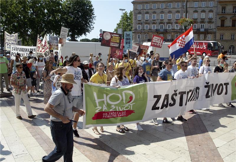 U Rijeci održan "Hod za život"