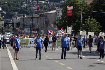 Rijeka: Održan "Hod za život"