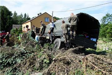 POLAND WEATHER FLOODS