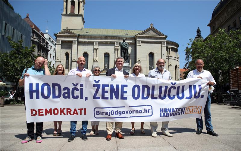 Demokrati i Hrvatski laburisti: Ženama neće oduzeti pravo Škoro, HDZ ni Most 