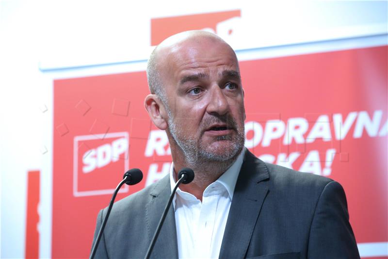 SDP tells Capak not to engage in politics