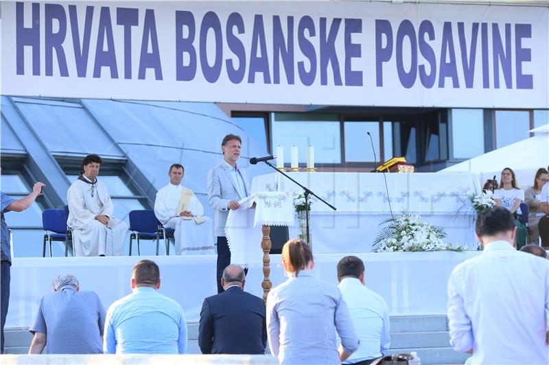 Jandroković na susretu Hrvata Bosanske posavine