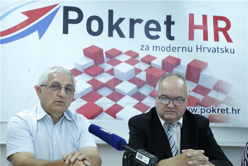 Konferencija za medije Pokreta za modernu Hrvatsku