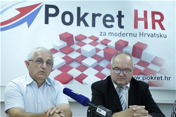 Konferencija za medije Pokreta za modernu Hrvatsku