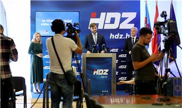 Konferencija za medije HDZ-a o samodostatnoj, održivoj i zelenoj Hrvatskoj