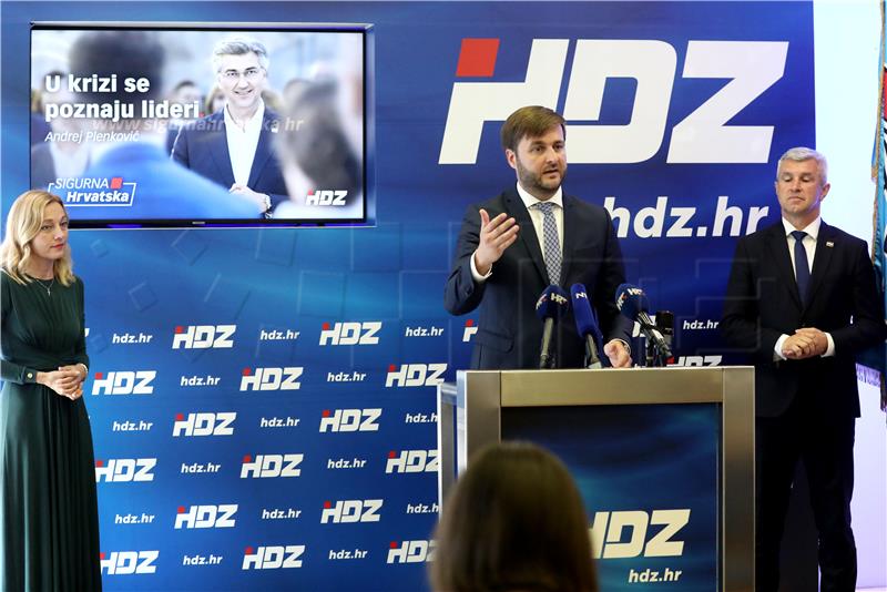 Konferencija za medije HDZ-a o samodostatnoj, održivoj i zelenoj Hrvatskoj