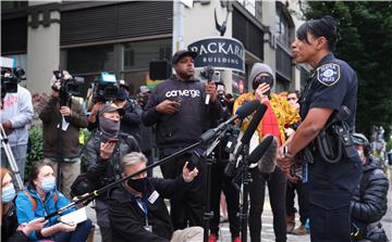 USA WASHINGTON BLACK LIVES MATTER