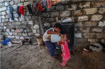 MIDEAST ISRAEL PALESTINIAN POVERTY GAZA