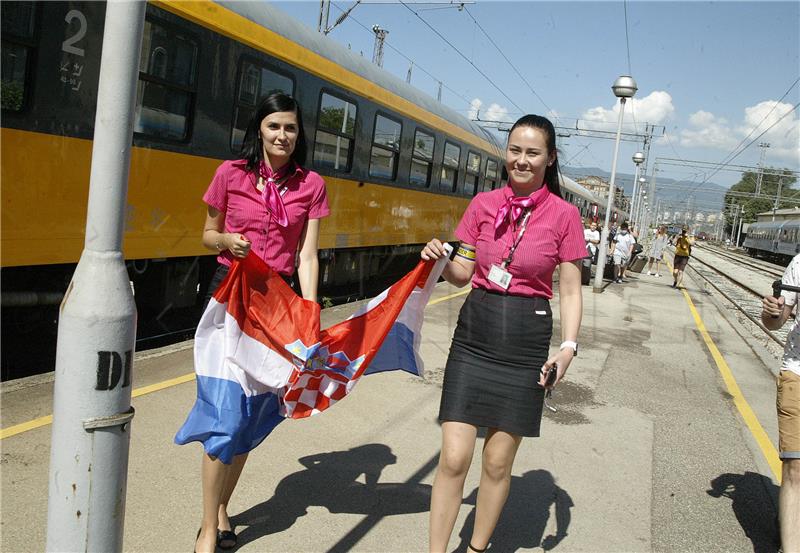 Na riječki željeznički kolodvor stigao prvi turistički vlak iz Češke