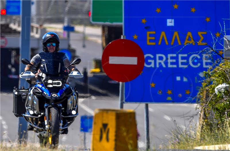 NORTH MACEDONIA GREECE BORDER CROSSING REOPENING