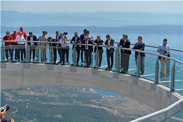 Premijer Plenković otvorio "Skywalk Biokovo"