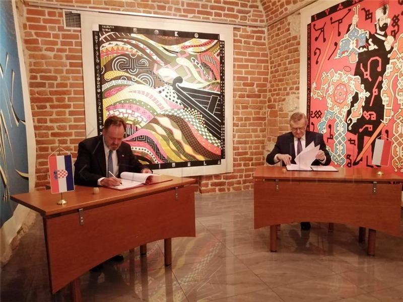 Croatian and Polish culture ministries sign cooperation agreement