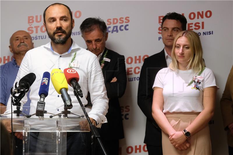 Konferencija za medije SDSS-a