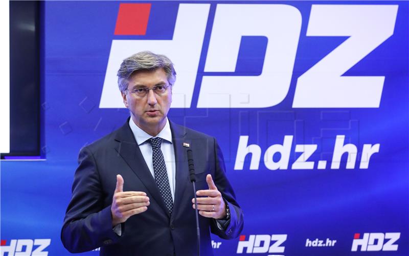 Plenković: Nitko neće HDZ-u određivati tko može biti na čelu hrvatske Vlade