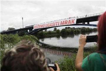 Tiskovna konferencija i akcija zeleno lijeve koalicije