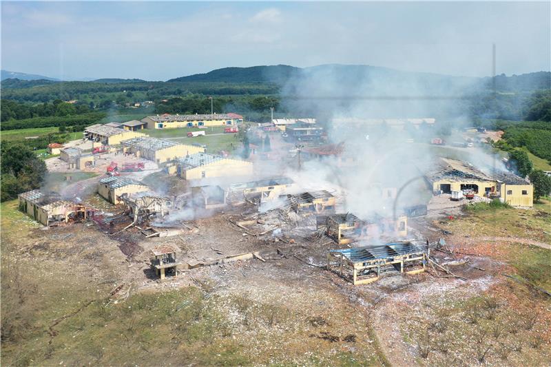 TURKEY FIREWORK FACTORY BLAST