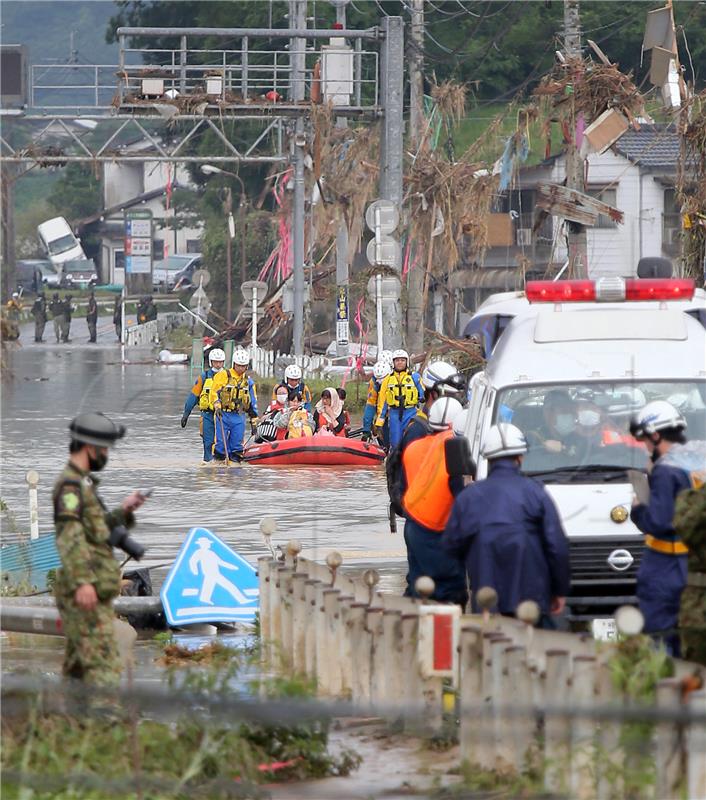 JAPAN FLOODS