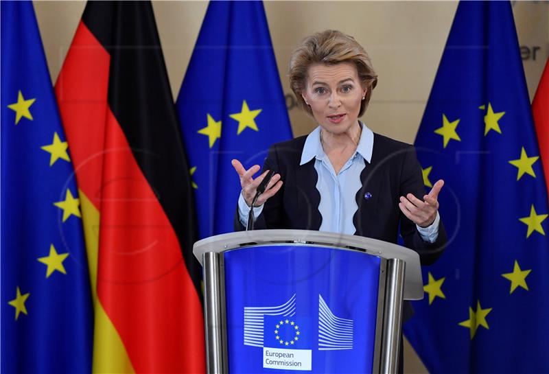 European Commission comments on von der Leyen's support for HDZ election campaign