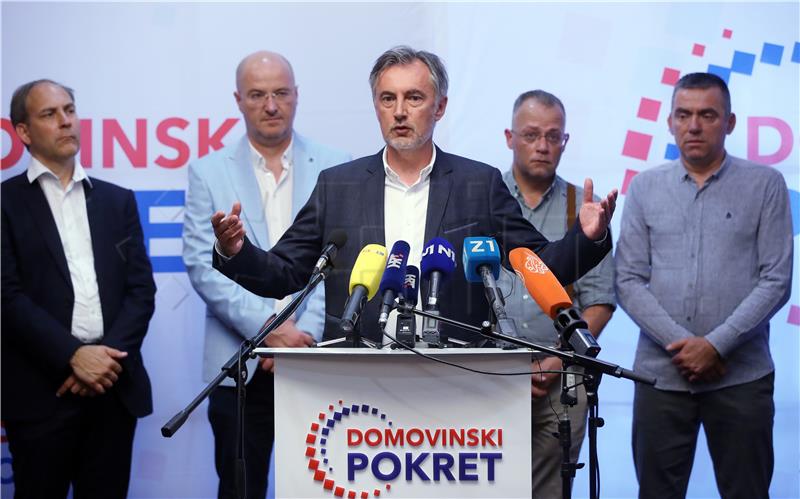 Homeland Movement leader says is surprised by HDZ's election victory