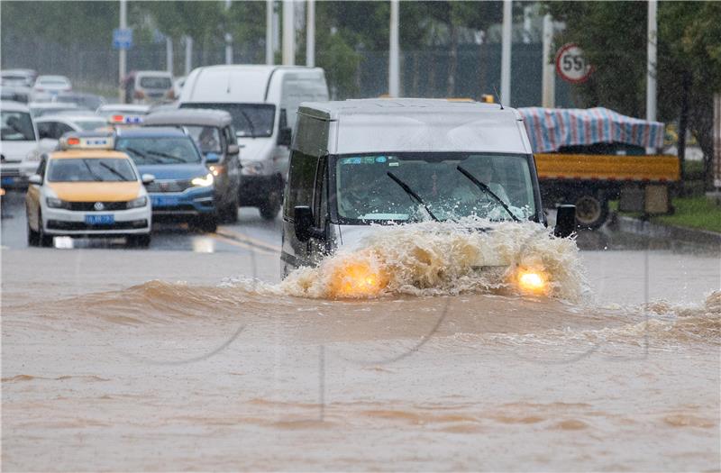 CHINA WUHAN RAINSTORM