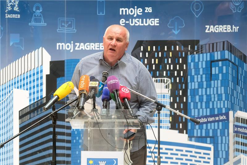 Konferencija za medije Stožera civilne zaštite Grada Zagreba