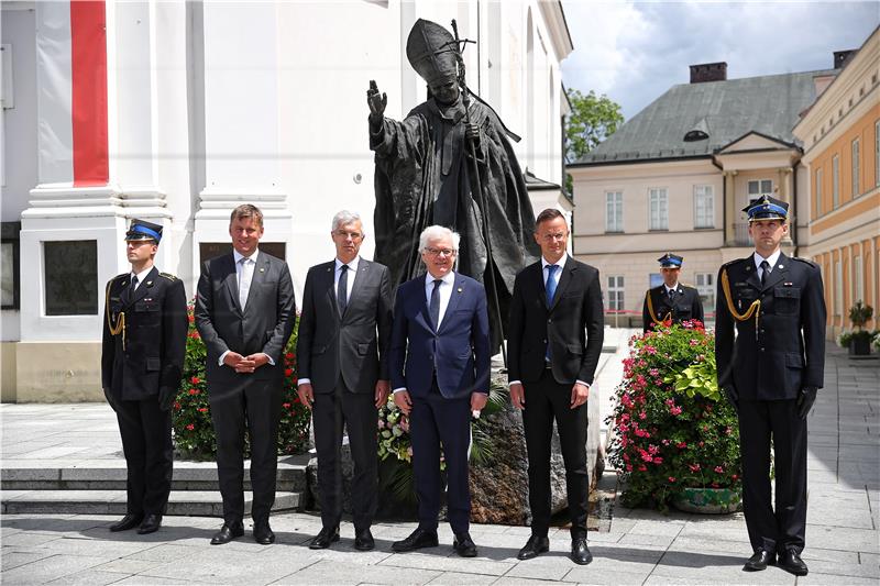 POLAND VISEGRAD GRUUP FOREIGN MINISTERS MEETING