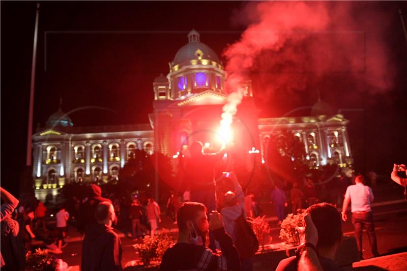 SERBIA PANDEMIC CORONAVIRUS COVID19 PROTEST