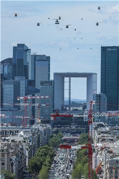 FRANCE BASTILLE DAY REHEARSAL