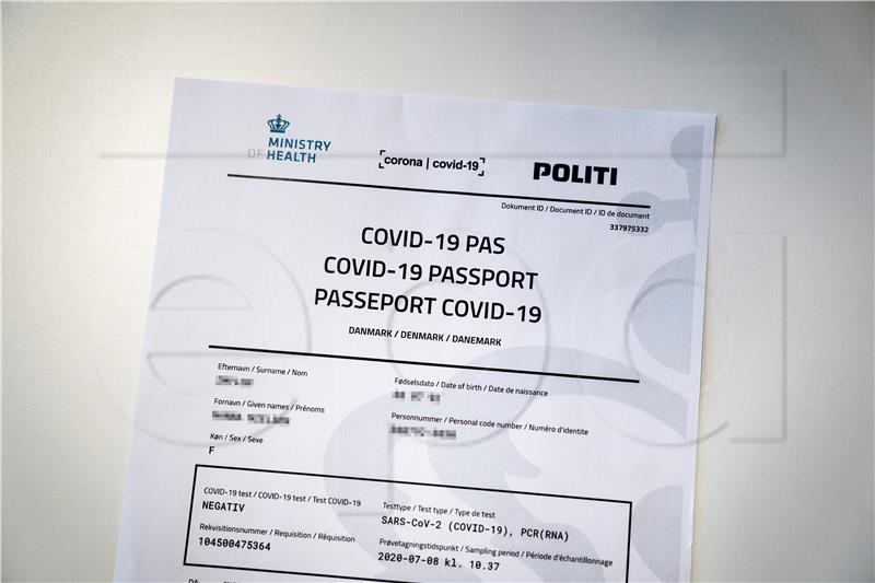 DENMARK PANDEMIC CORONAVIRUS COVID19