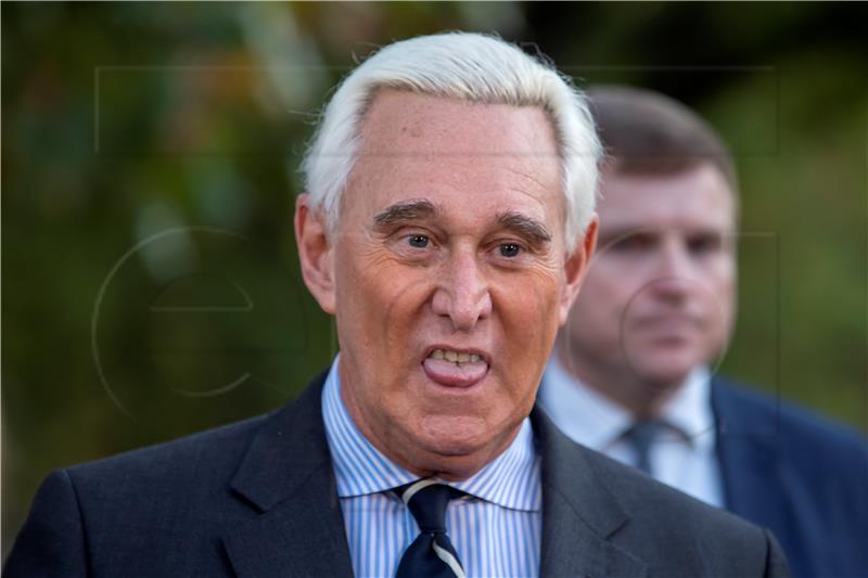 (FILE) USA TRUMP ROGER STONE