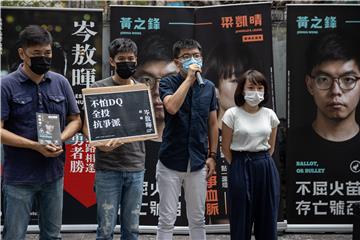 CHINA HONG KONG ELECTION CAMPAIGNING