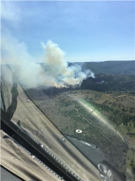 Airtractor natapao požarište kod Muća