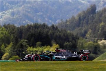 F1: Hamiltonu prva startna pozicija za VN Štajerske