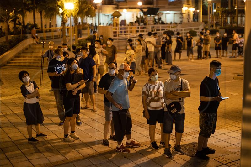 CHINA HONG KONG LEGCO ELECTION PRIMARY