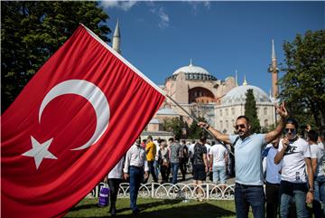 TURKEY ISTANBUL HAGIA SOFIA MUSEUM MOSQUE