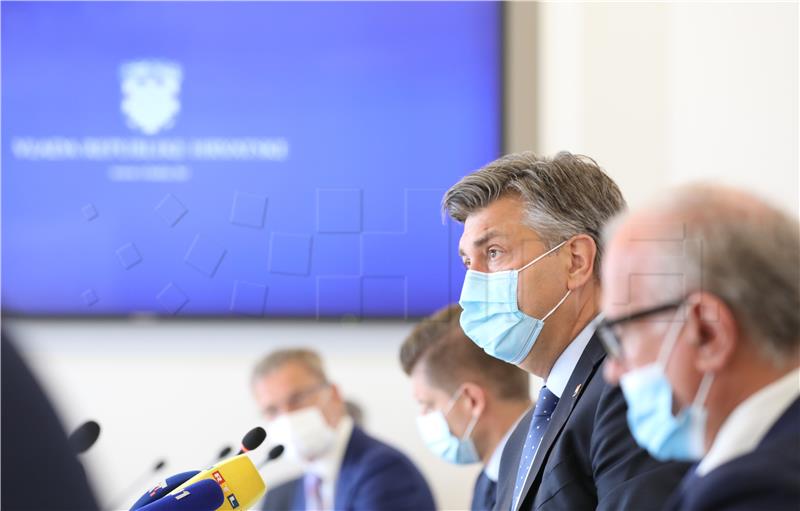 Gov't spokesman: Plenkovic to be tested for coronavirus