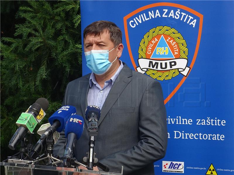 Krapina: Konferencija za medije županijskog Stožera civilne zaštite