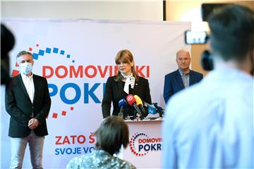 Konferencija za medije Domovinskog pokreta