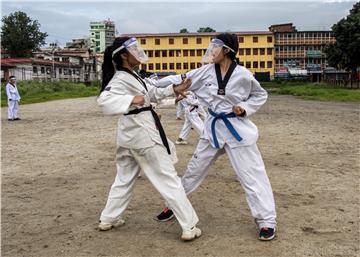 NEPAL PANDEMIC CORONAVIRUS MARTIAL ARTS