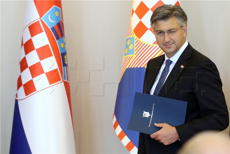 Plenković: U novoj Vladi 16 ministarstava i 4 potpredsjednika