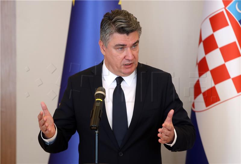 Milanović i Plenković održali tiskovnu konferenciju