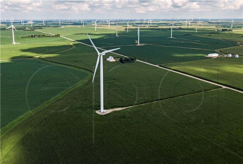 USA ENERGY FOWLER RIDGE WIND FARM