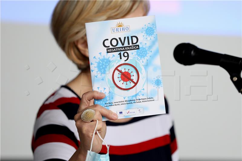 Predstavljen priručnik "COVID-19 negativna knjižica"