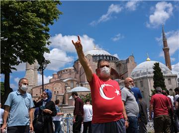 TURKEY ISTANBUL HAGIA SOFIA MUSEUM MOSQUE